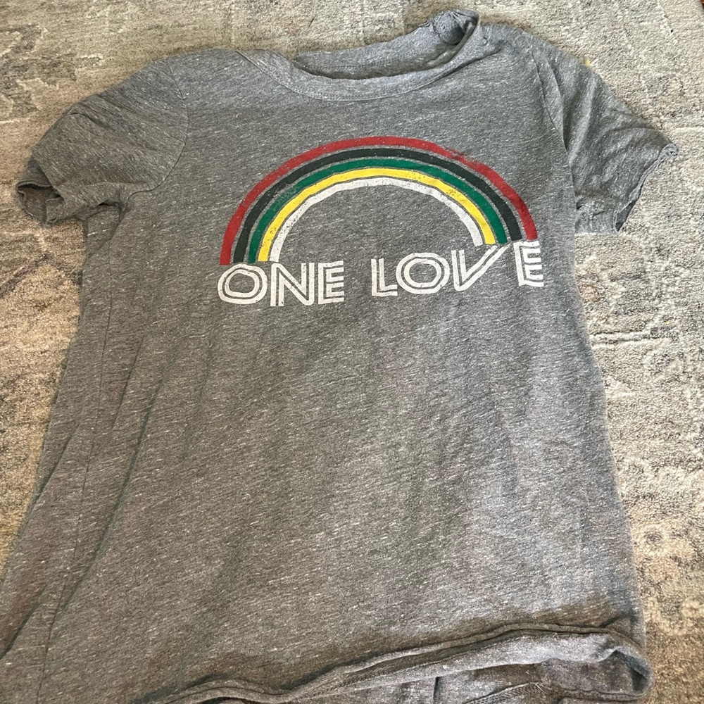 one love band shirt